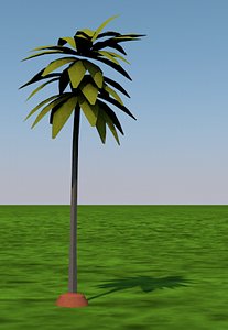 palm tree model