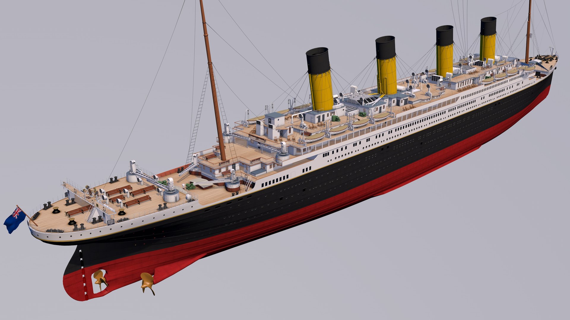 3D RMS Titanic - TurboSquid 1715834