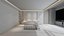 Modernes Luxus-Schlafzimmer