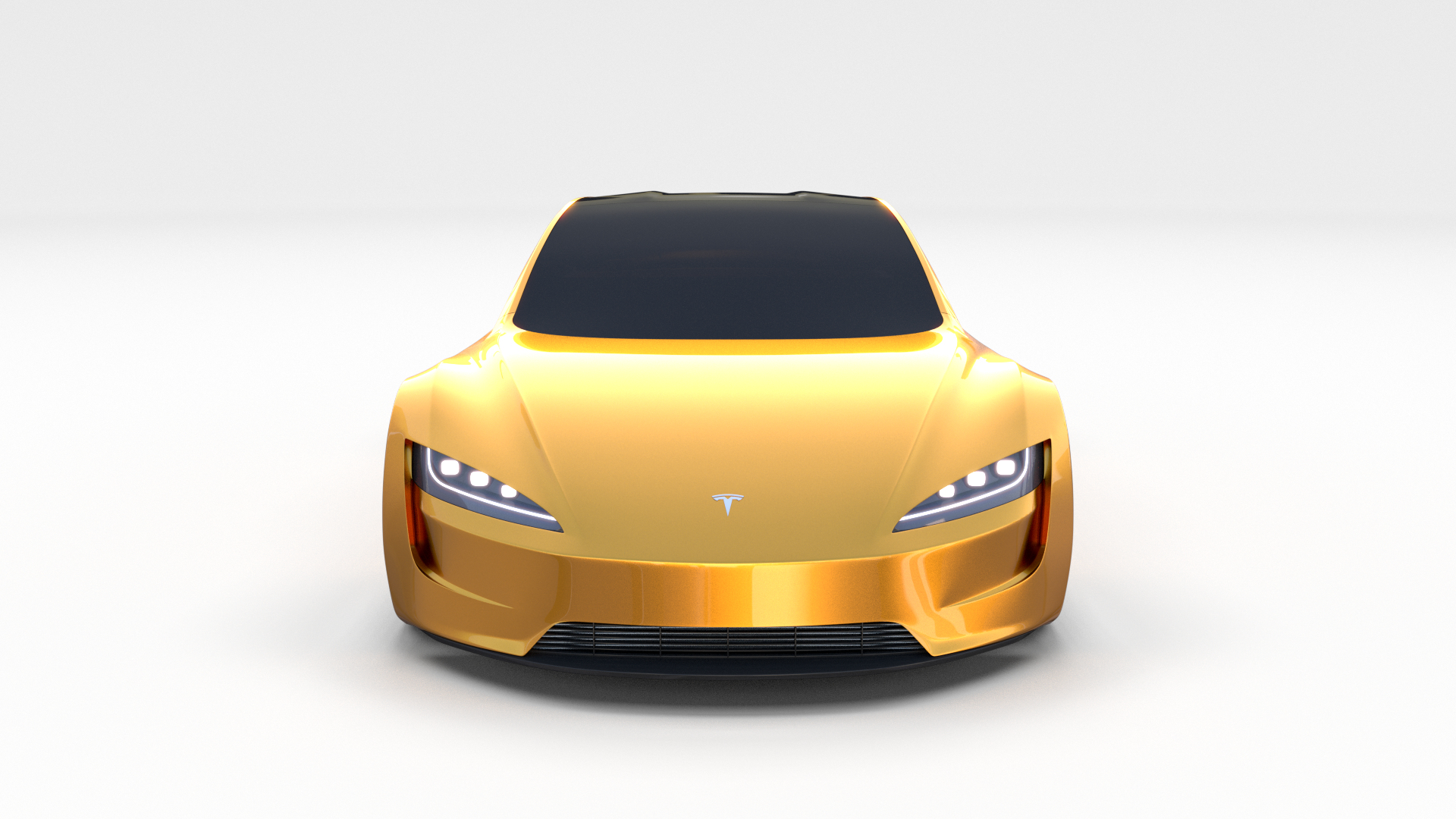 3D Tesla Roadster - TurboSquid 1331406