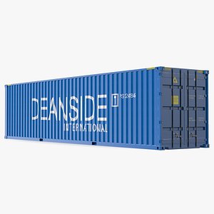 3D 40 Foot Shipping Container model
