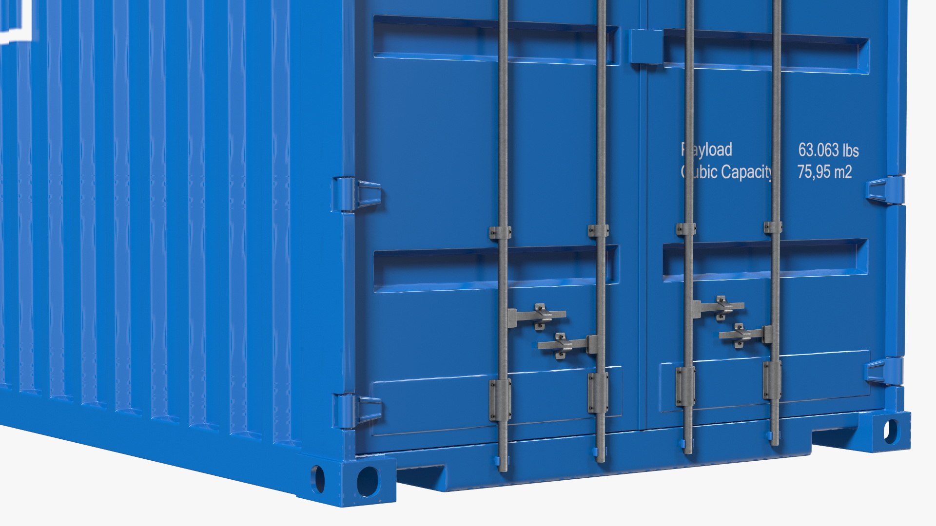 3D 40 Foot Shipping Container model - TurboSquid 2143558