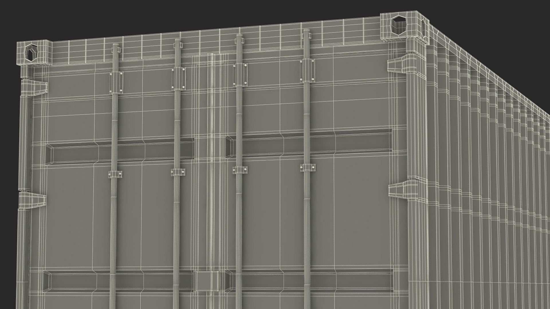 3D 40 Foot Shipping Container model https://p.turbosquid.com/ts-thumb/wL/aRPVfe/tv/40footshippingcontainerc4dmodel030/jpg/1698215730/1920x1080/fit_q87/40efa996446e0d421f574b536d91f75c0fcd3e10/40footshippingcontainerc4dmodel030.jpg