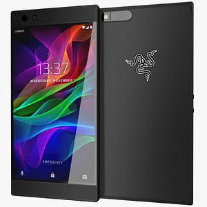 realistic razer phone 3D model