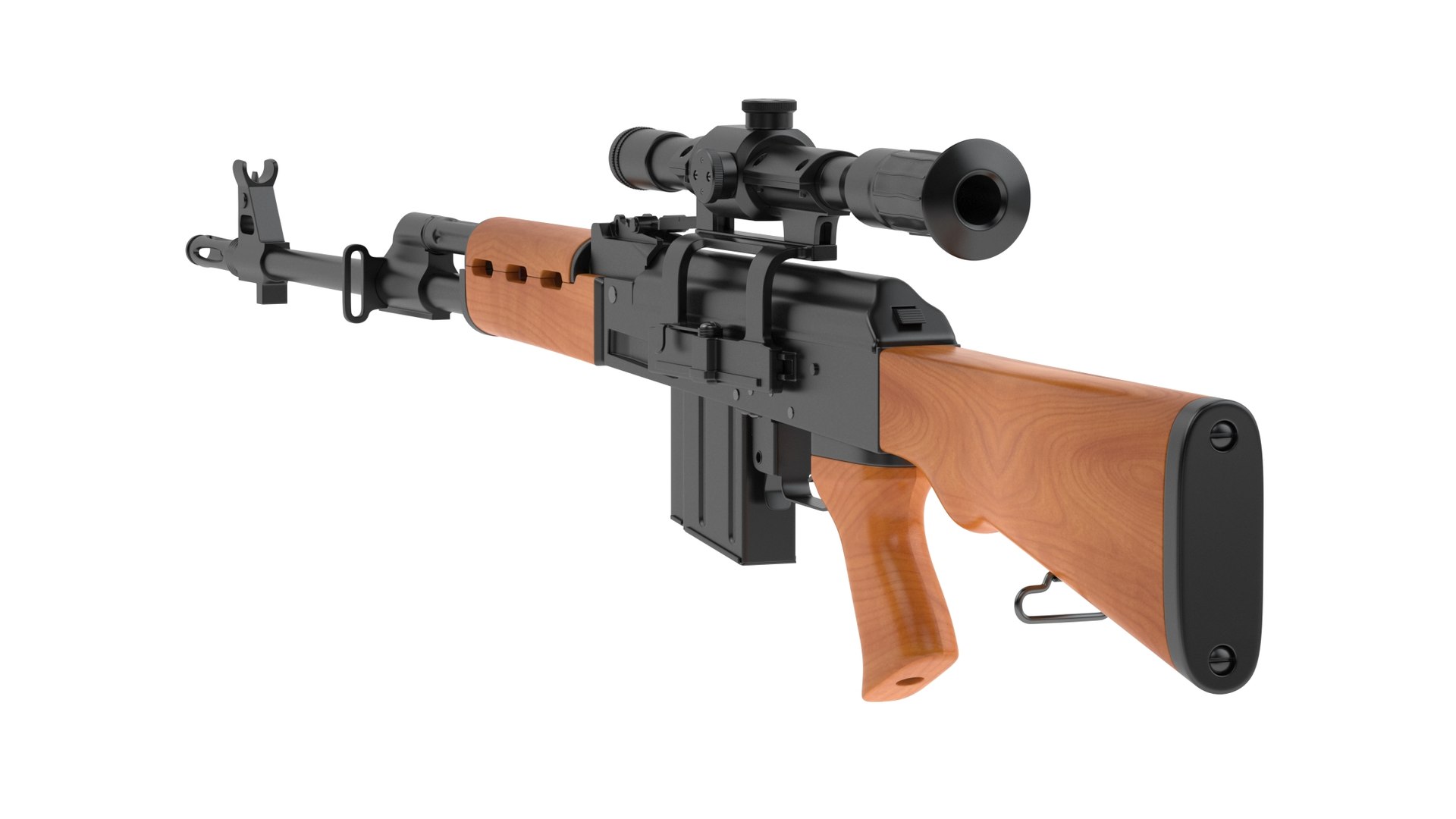 Zastava M76 Model - TurboSquid 1742586