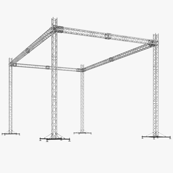 3D model real truss