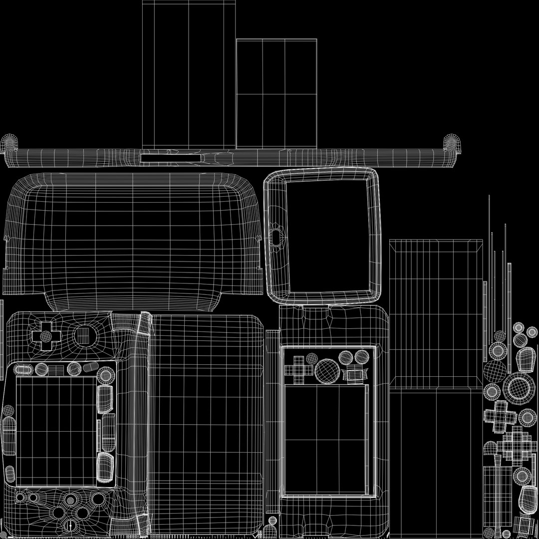 Nintendo 3Ds Colors 3D Model - TurboSquid 2314370