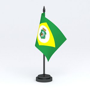 Bandeira do Ceara Table Flag 3D