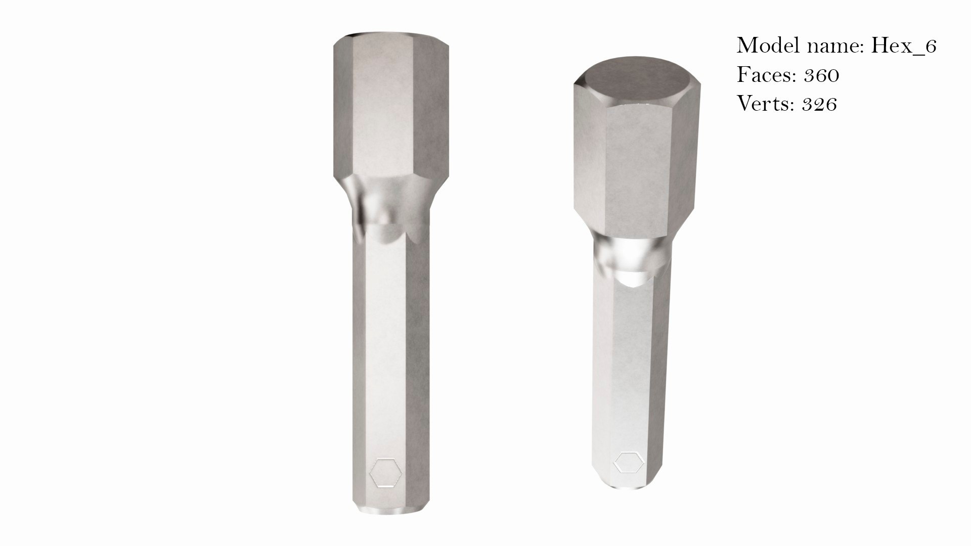 Collection of 21 bits 3D model https://p.turbosquid.com/ts-thumb/wL/nEVdlo/X6/hex_6/jpg/1742893074/1920x1080/fit_q87/8b1994288a89a29bd136c6f0614dc98895baa663/hex_6.jpg