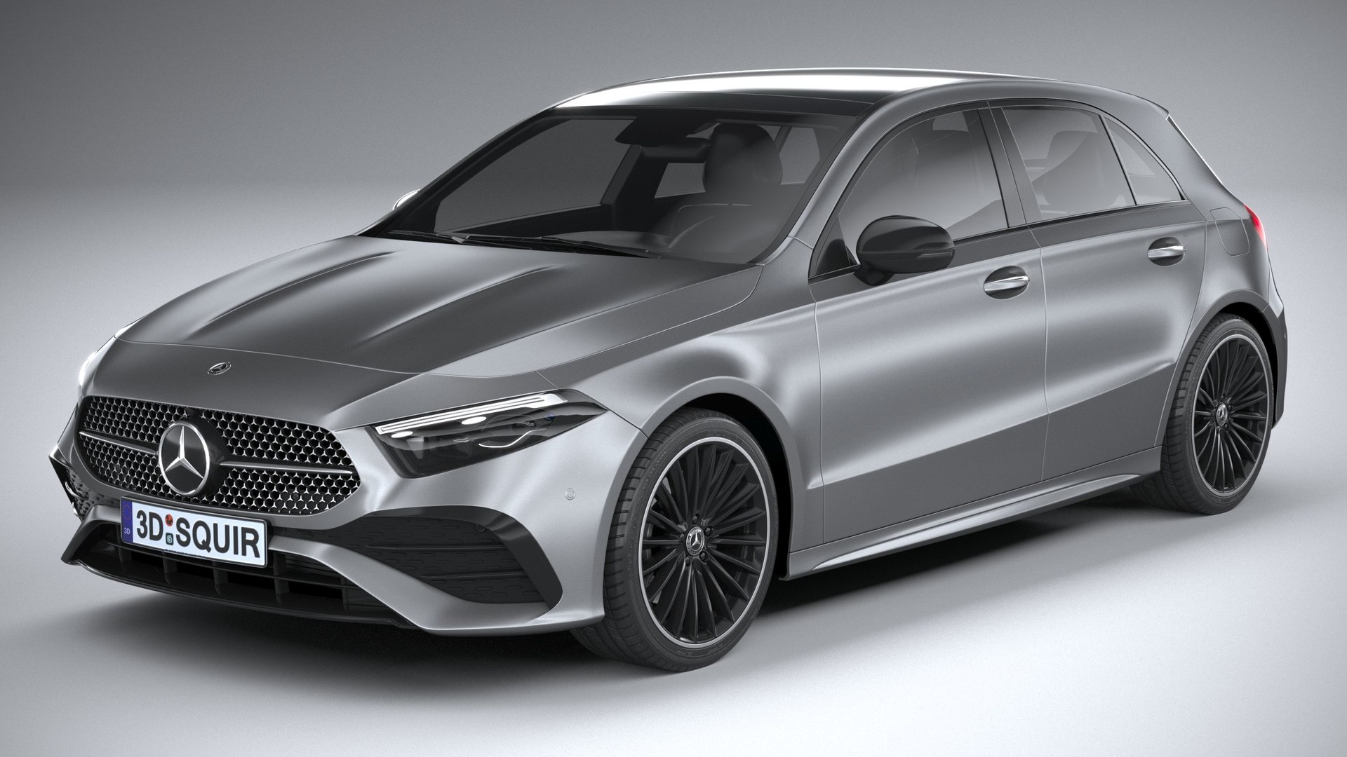 Mercedes-Benz A-Class AMG 2023 3D Model - TurboSquid 2014634