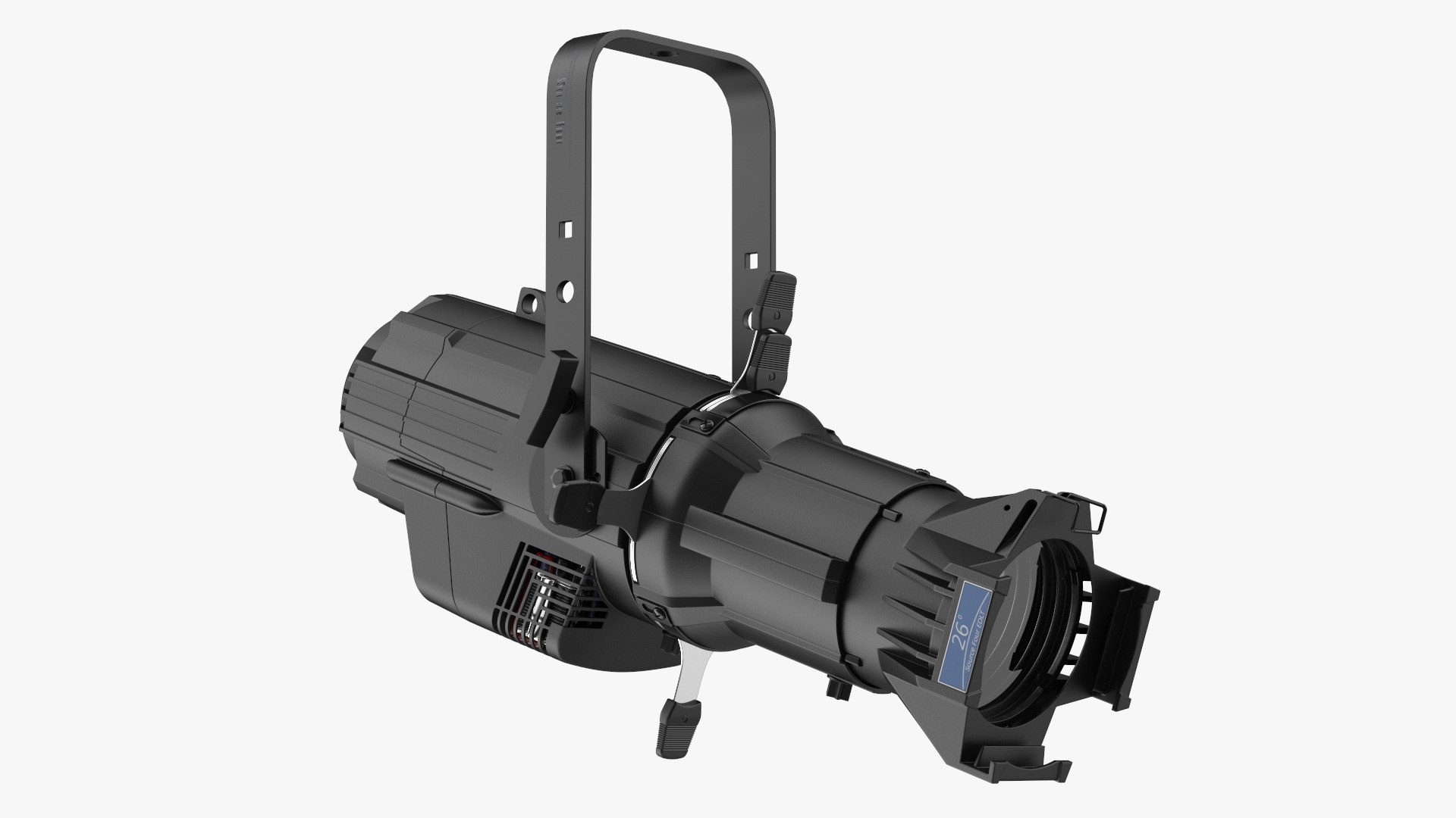 Stage Spotlight Fixture 3D model preview