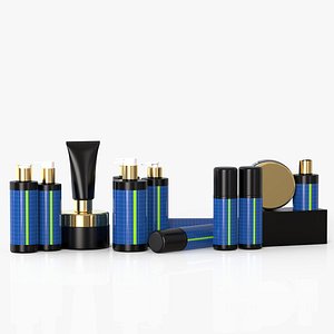 Cosmetic containers 3d models and mockup Collection 04 3D
