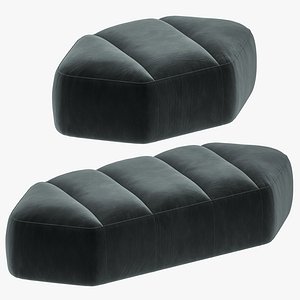 Cloud Pouf Galloti and Radice 3D