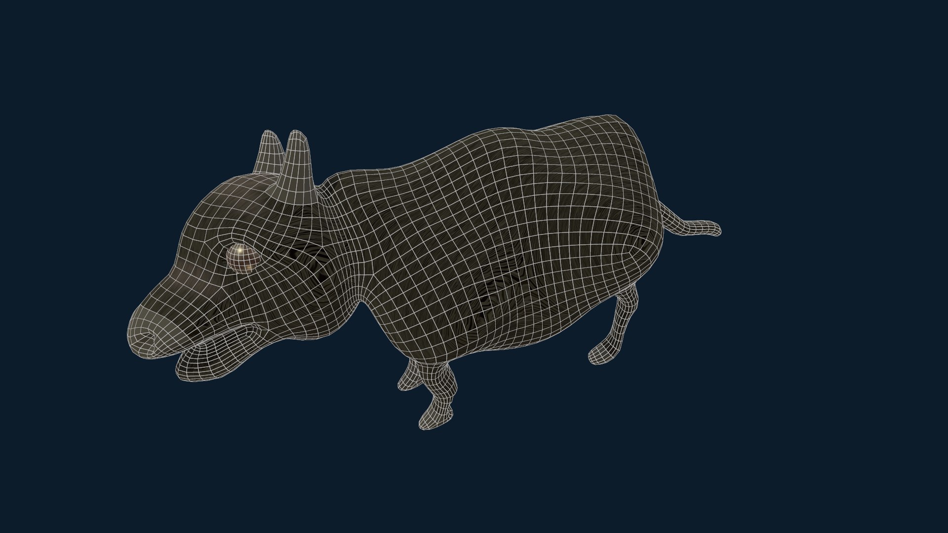 Bull 3D Model - TurboSquid 1499404