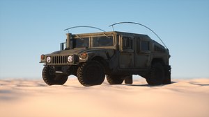 SUV Humvee Military