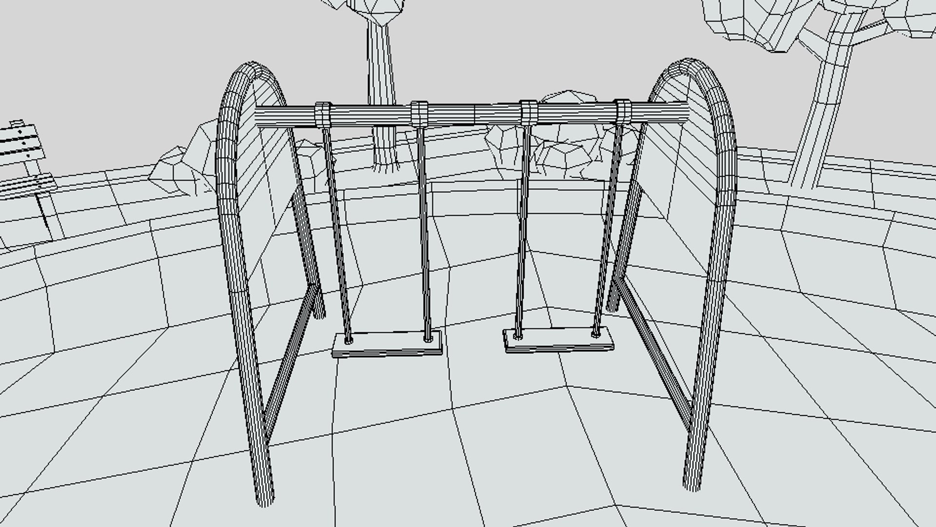 3D Model Playground Scene - TurboSquid 1554775
