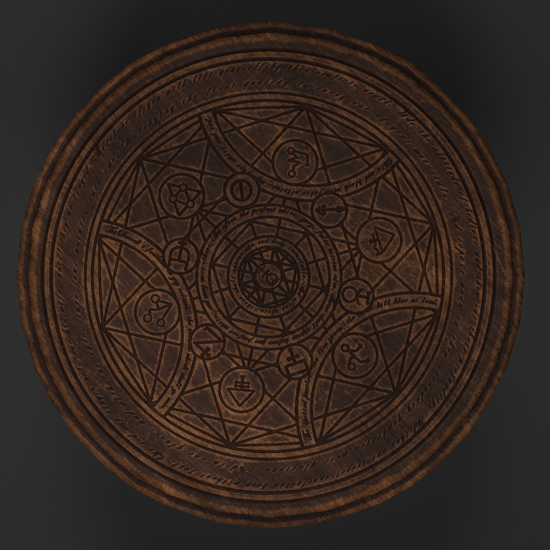 Table Alchemy Model - TurboSquid 1326292