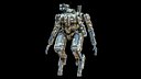 Sci-Fi Combat Mech Exoskeleton Suit - Forest PBR