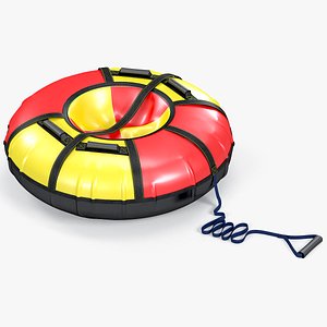 3D snow tubing