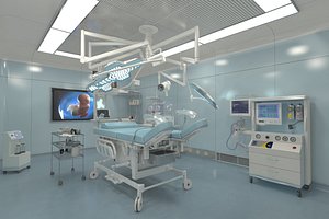 Medical Operating Room 3D