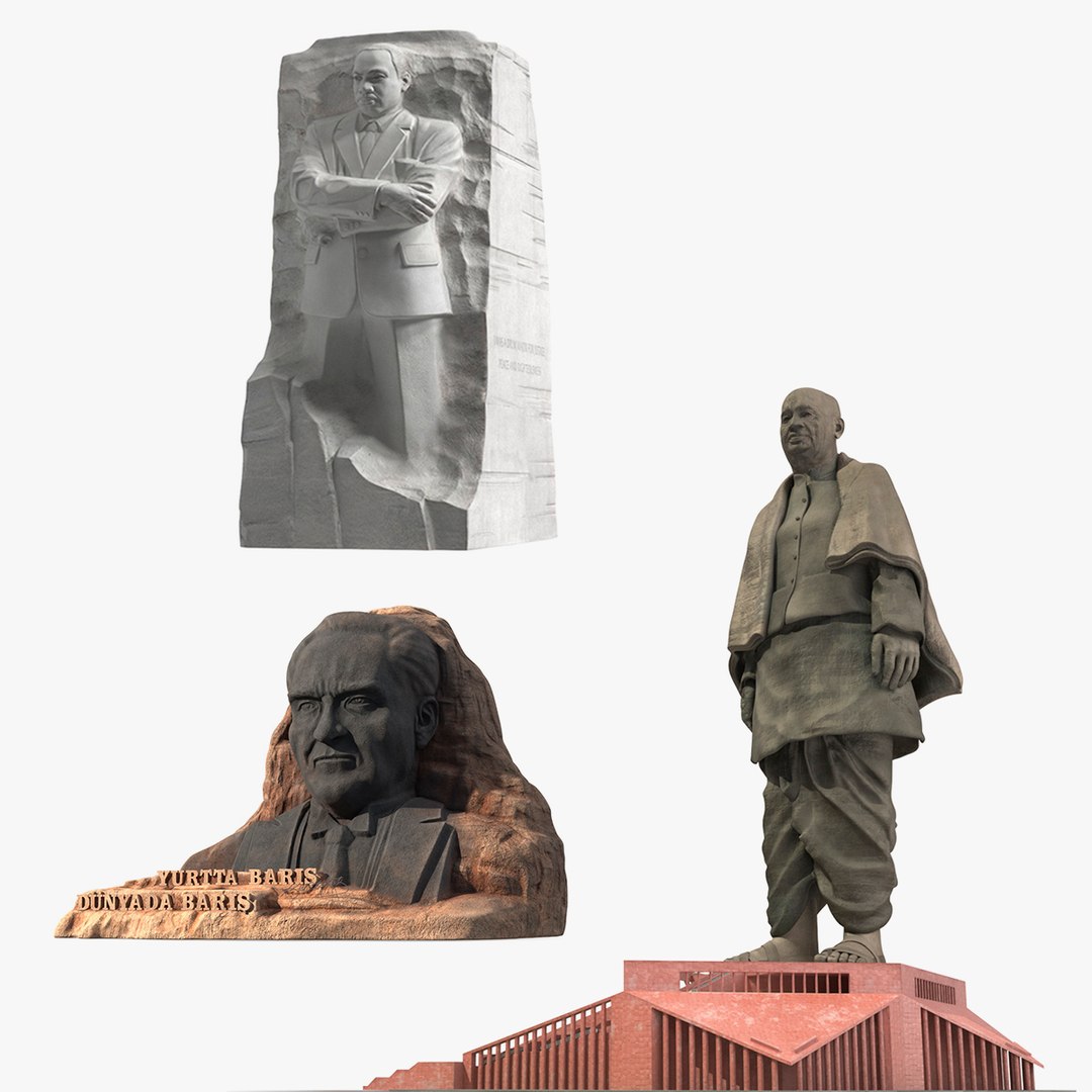 Statesman Memorials Collection 3D model preview