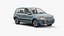 Ford Fusion 2006 lowpoly europeo