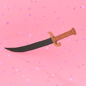 sword weapon 3D model
