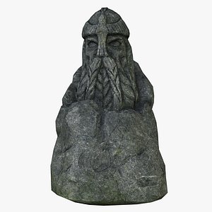 3D model celtic idol 10