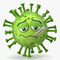 Covid Emoji Sick