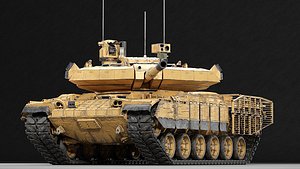 MZK Roketsan M60 High-Fidelity 3D Model with Modular Armor