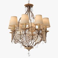 Murray Feiss Marcella Marcella 8Lt Chandelier