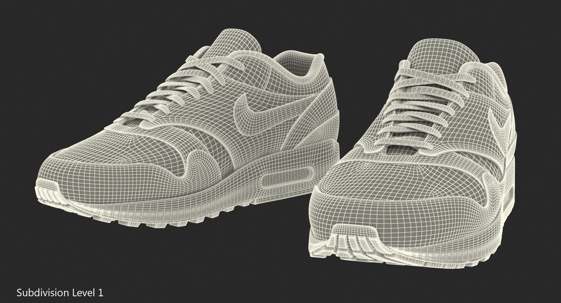 nike air 3d model
