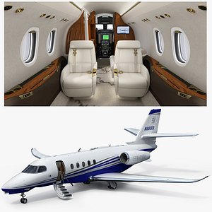 Cessna Citation Latitude Private Jet with Interior