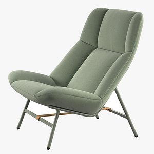 3D Artifort Soft facet armchair