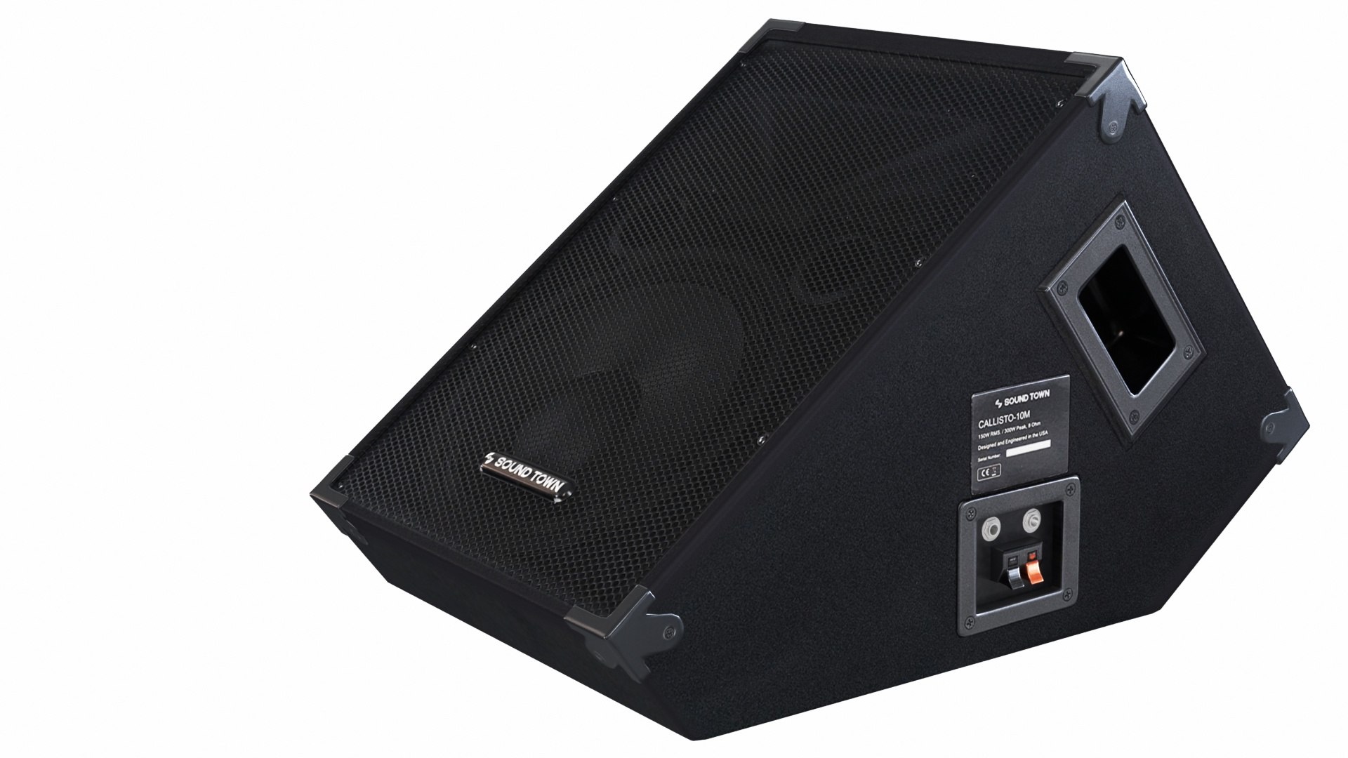 Stage Monitor Speaker System 3D model - TurboSquid 1869215