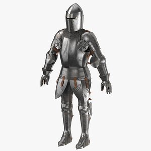 3d medieval armor - rigged