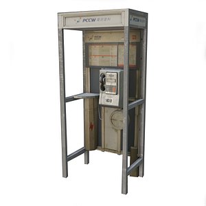 Phone Booth 3D model