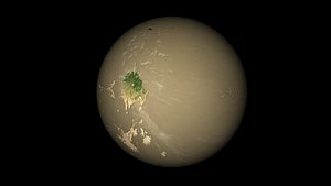 3D Terraformed Venus