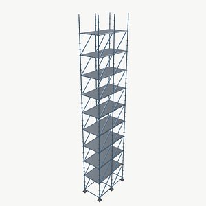 Scaffolding 3D model