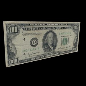 maya stacked cash 100 dollar bill