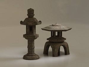 Low-Poly Tourou model