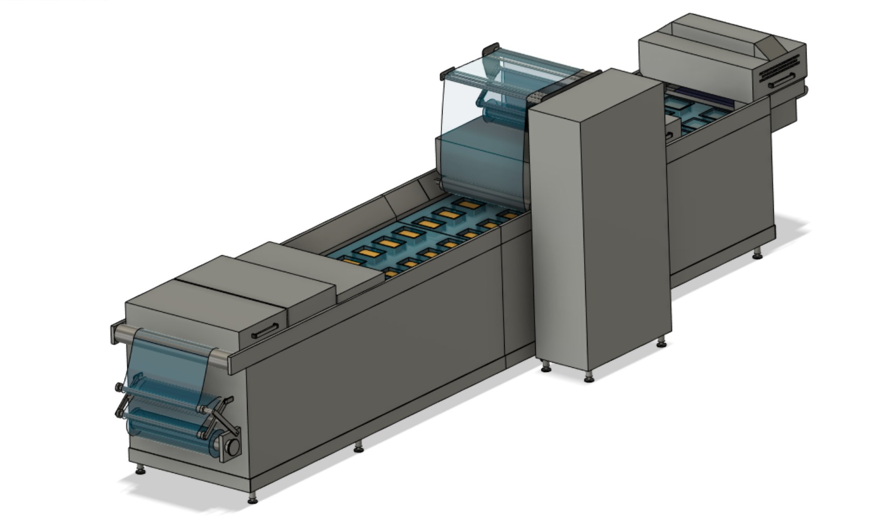 Thermoforming Machine 3D Model - TurboSquid 1959550
