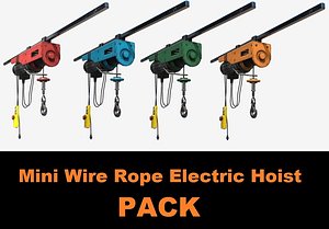 3D mini wire rope electric