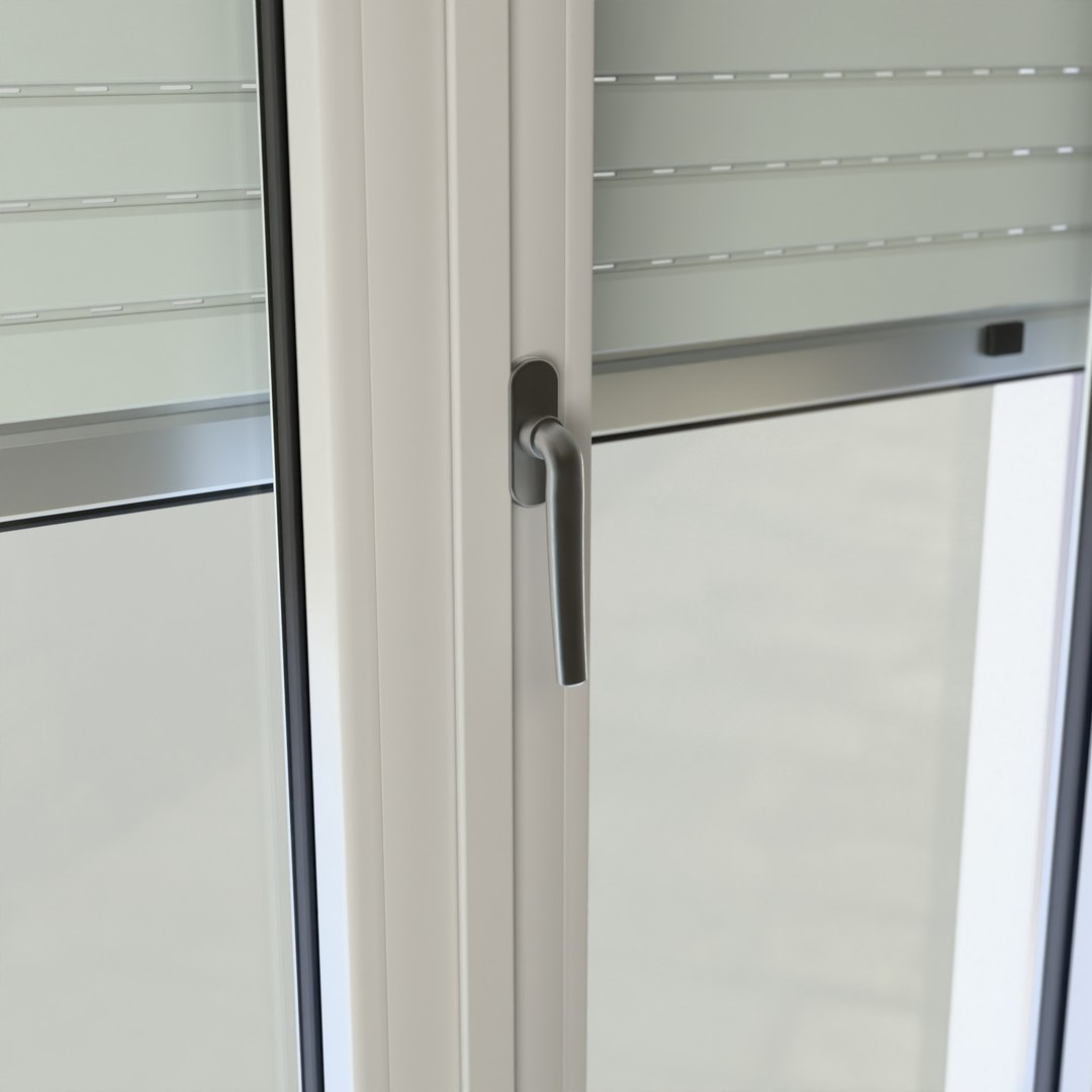 Realistic Windows And Shutters - 54 Models PVC And Aluminium 3D Model ...