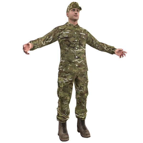 3d sergeant soldier