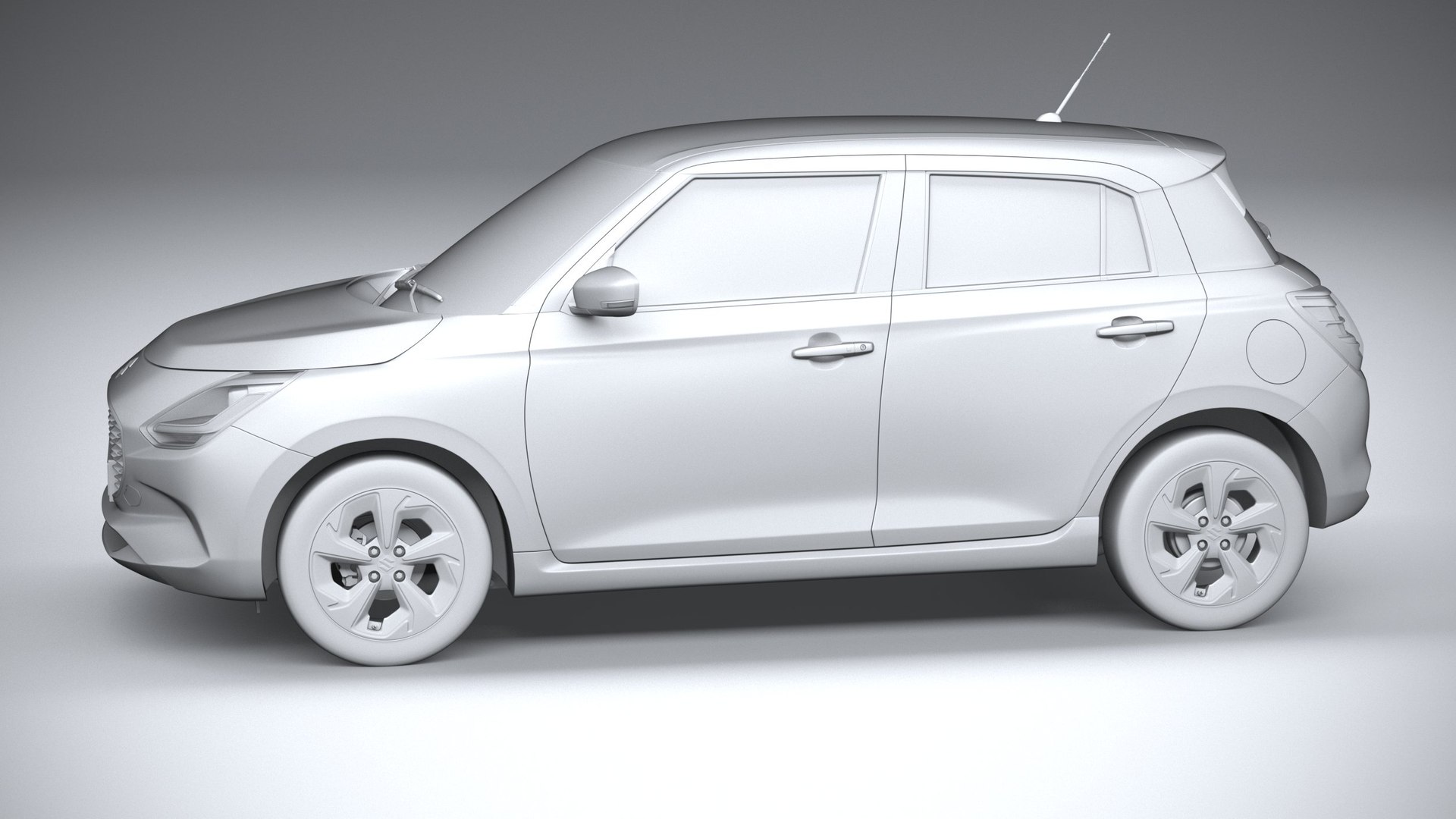 Suzuki Swift 2024 model https://p.turbosquid.com/ts-thumb/wM/hT3VDJ/JE/suzuki_swift_2024_grey_0008/jpg/1713448138/1920x1080/fit_q87/ba592d82e9501ba7f62a5f8964c8c1b67c800b73/suzuki_swift_2024_grey_0008.jpg