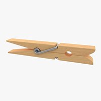 Wooden Clothes Peg