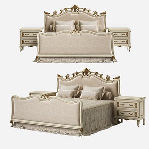 Angelo Cappellini Wagner Bed 3D model