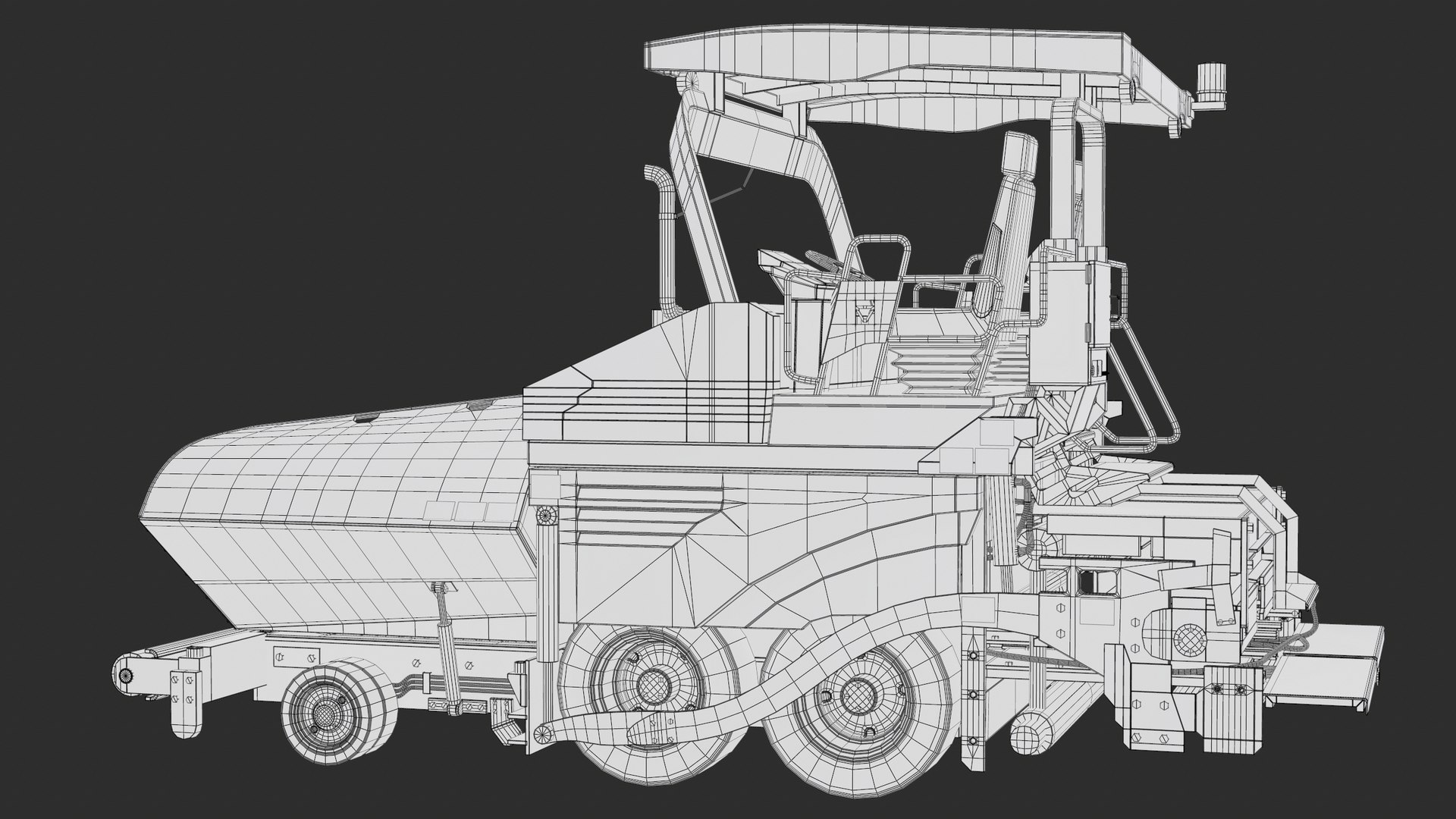 3D Asphalt Paver Machine 6M PBR model https://p.turbosquid.com/ts-thumb/wM/oDbzVq/W6/screenshot009/png/1768321484/1920x1080/fit_q87/75ac43220b5e5fa7a480e2769a9ed92bb1121a32/screenshot009.jpg