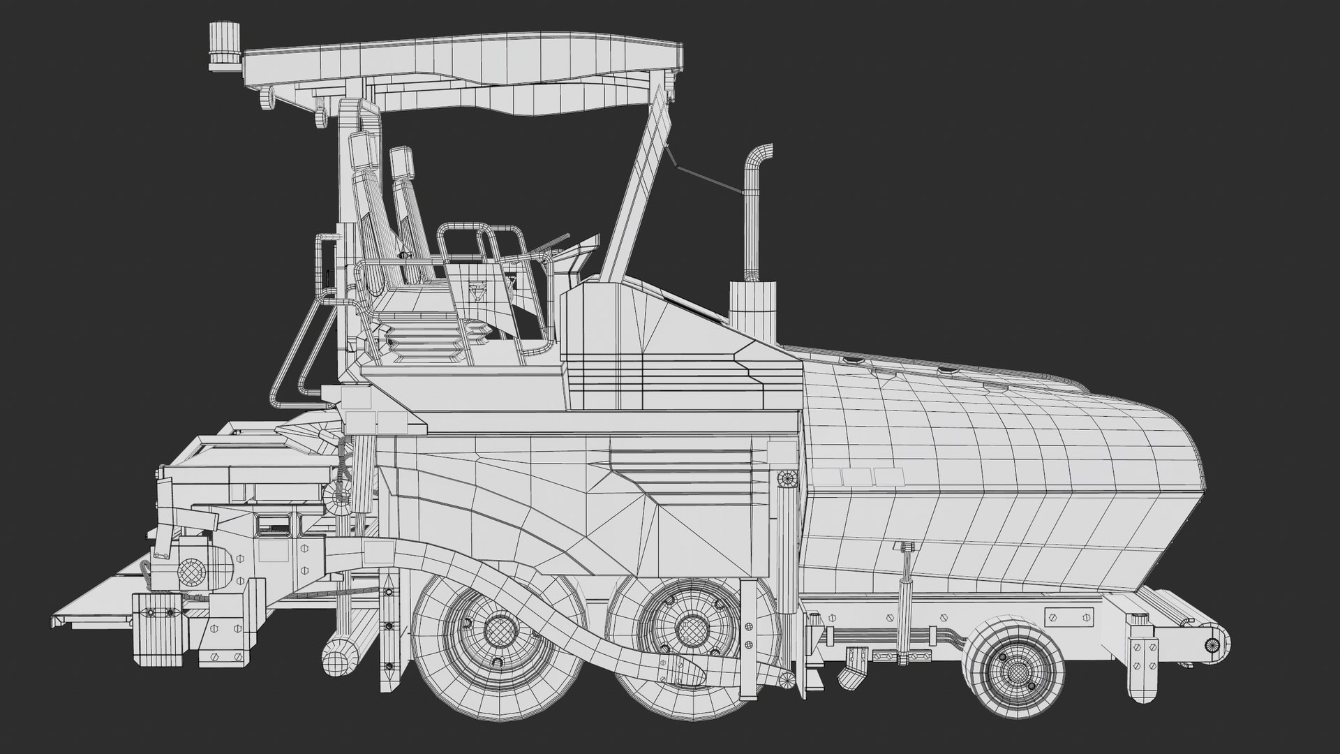 3D Asphalt Paver Machine 6M PBR model https://p.turbosquid.com/ts-thumb/wM/oDbzVq/x8/screenshot004/png/1768321481/1920x1080/fit_q87/00f49d946723c9560c39830443f4046a15710db7/screenshot004.jpg